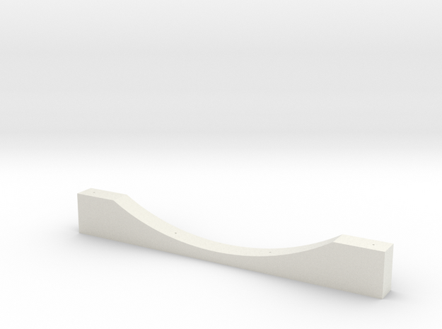 7mm Timber Tank Support in White Natural Versatile Plastic