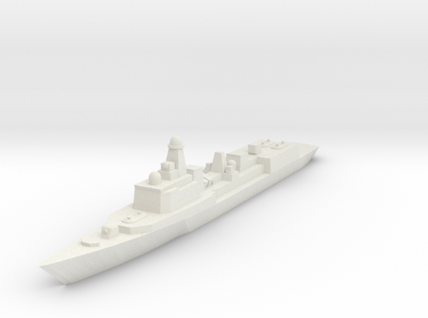 051C PLAN Destroyer 1:2400 x1 in White Natural Versatile Plastic