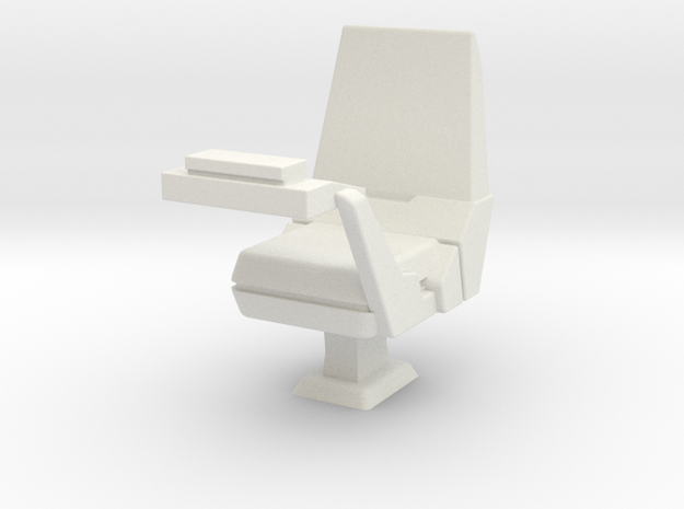 CP05 Sensor Operator's Chair (28mm) in White Natural Versatile Plastic