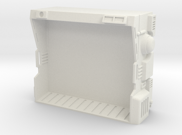 CP06 Sensor Display Tank (28mm) in White Natural Versatile Plastic