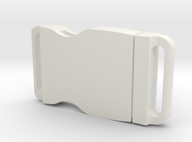 Mace Windu Belt Buckle Body 1.0 in White Natural Versatile Plastic