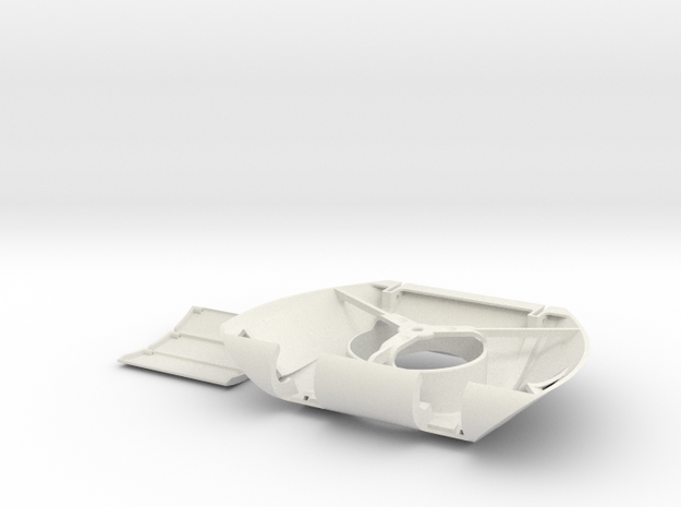 Fantom LA Vent3 Ducted in White Natural Versatile Plastic