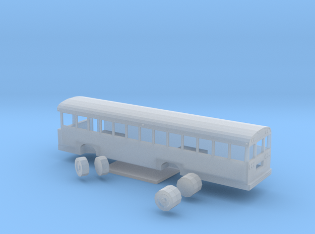 bluebird tc/2000 fe school bus 1/160 n scale in Tan Fine Detail Plastic