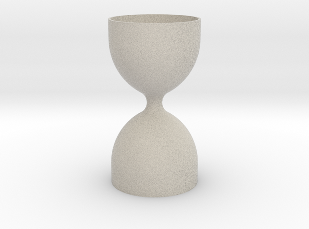 Hourglass V1 in Natural Sandstone