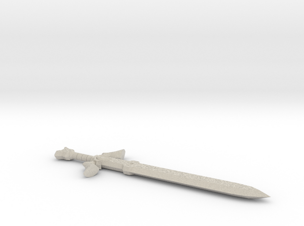 The Master Sword (LoZ) in Natural Sandstone