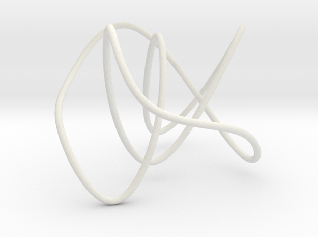 knot 4 1 100mm in White Natural Versatile Plastic
