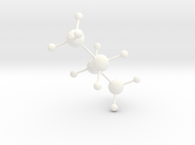 Butane in White Processed Versatile Plastic