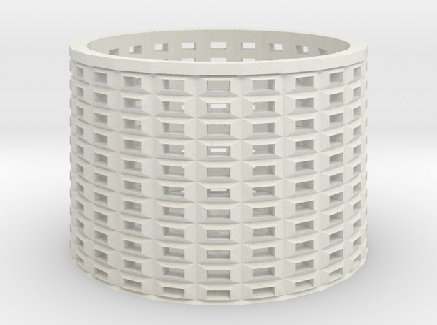 peg basket in White Natural Versatile Plastic