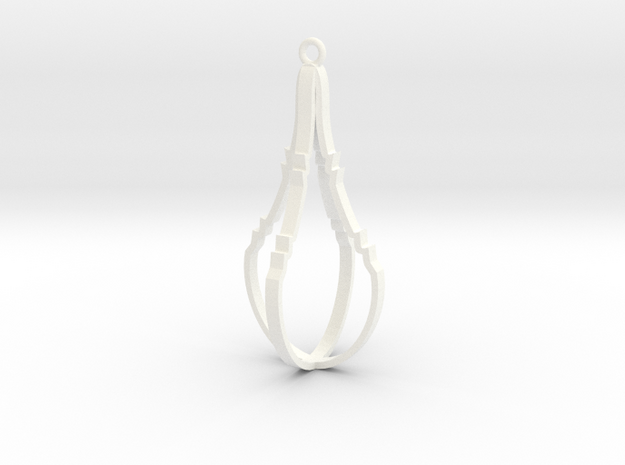 Motive - Earing -sh5b3 in White Processed Versatile Plastic