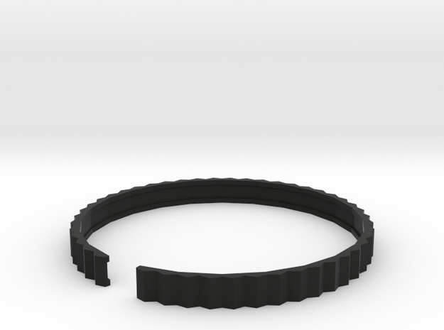 Lodret - Small plastic bracelet. in Black Natural Versatile Plastic