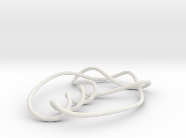 knot 8-3 100mm in White Natural Versatile Plastic