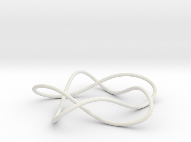 knot 5-1 100mm in White Natural Versatile Plastic