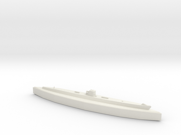 U-37 (Type IXA U-Boat) 1:1800 in White Natural Versatile Plastic