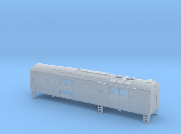 N scale CNJ Baby Faced Baldwin B Unit in Smooth Fine Detail Plastic