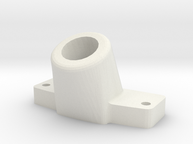 12mm leg holder in White Natural Versatile Plastic