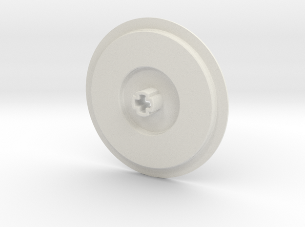 Wheeloader Cover Small in White Natural Versatile Plastic