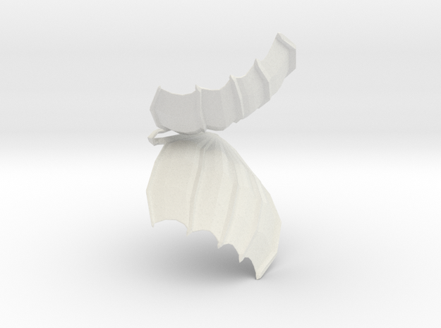 wings in White Natural Versatile Plastic