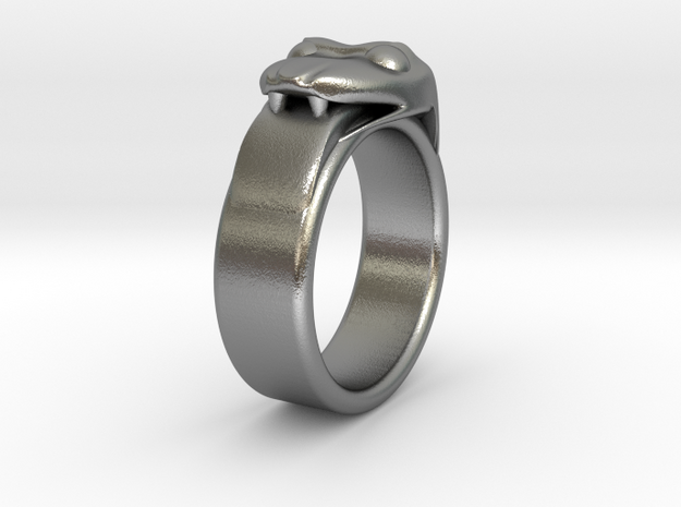 New Size 7 Ring (Inner diameter is 17.6 mm) in Natural Silver