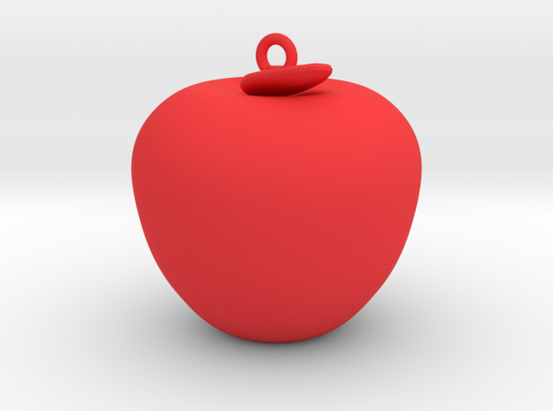 Apple Jewerly in Red Processed Versatile Plastic