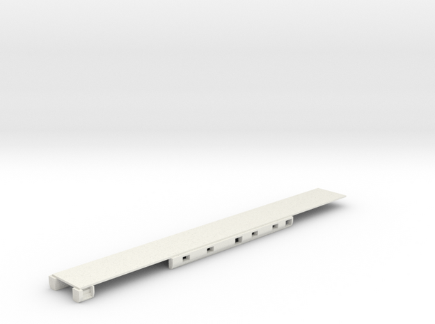 N Scale Rocky Mountaineer A Series Floor Updated in White Natural Versatile Plastic