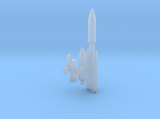 1/700 KH-11 Satellite and Titan IV in Tan Fine Detail Plastic
