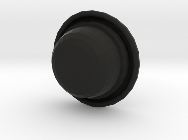 Bowler (rounder top) in Black Natural Versatile Plastic