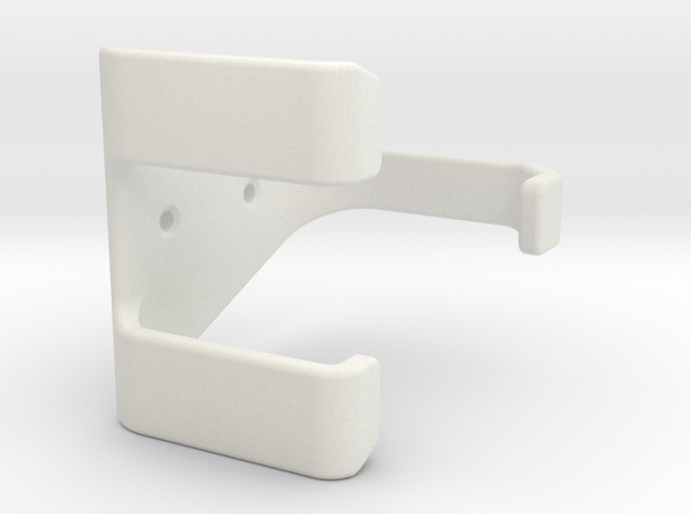 PS3-controller wall mount Hook in White Natural Versatile Plastic