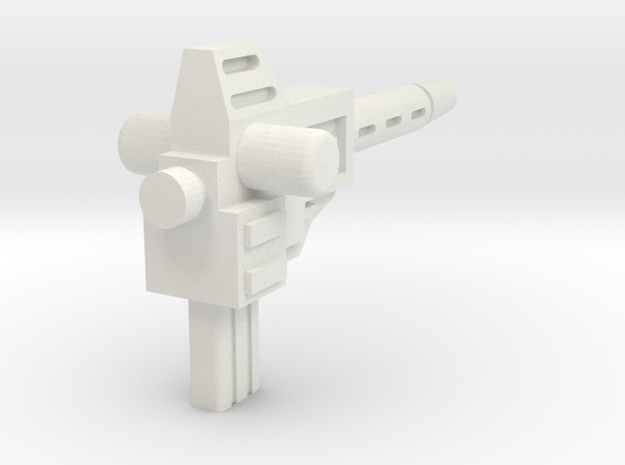 Sunlink - Prime: Running Amuck Cannon w/ 5mm Side  in White Natural Versatile Plastic