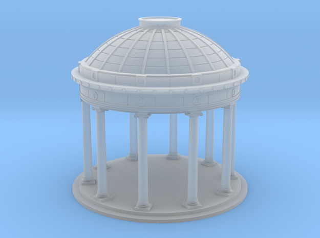 N Scale (1:160) Bandstand without railing/stairs in Tan Fine Detail Plastic