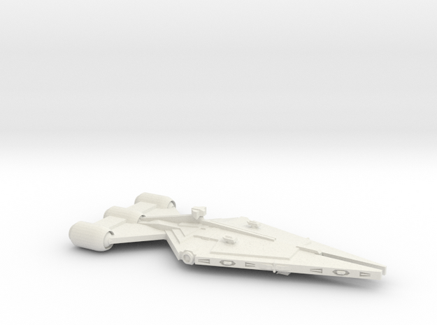 Light Republic cruiser in White Natural Versatile Plastic