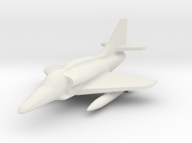 1/285 Scale (6mm) A-4M Skyhawk in White Natural Versatile Plastic