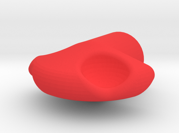 Twisty Screwdriver in Red Processed Versatile Plastic
