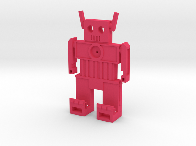 BitBot - Classic Game Cartridge Wall Mount in Pink Processed Versatile Plastic