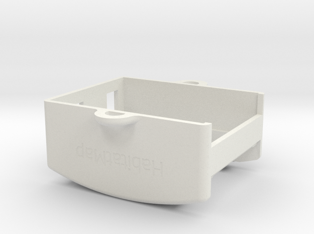 AirCasting Air Monitor Cover in White Natural Versatile Plastic