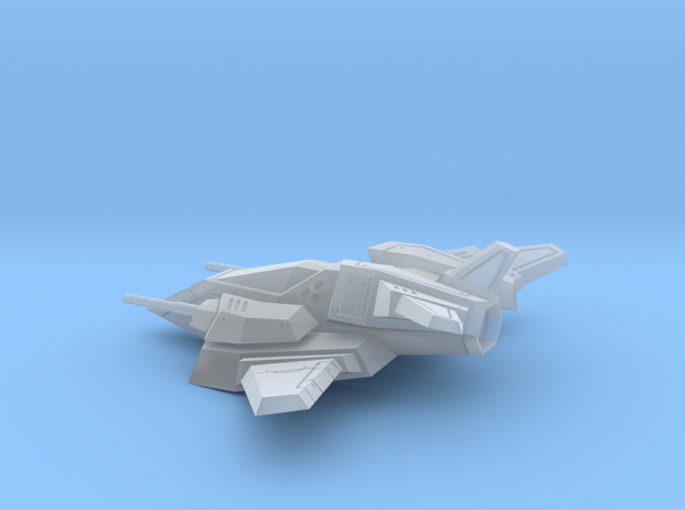 Space ship 02 in Smooth Fine Detail Plastic