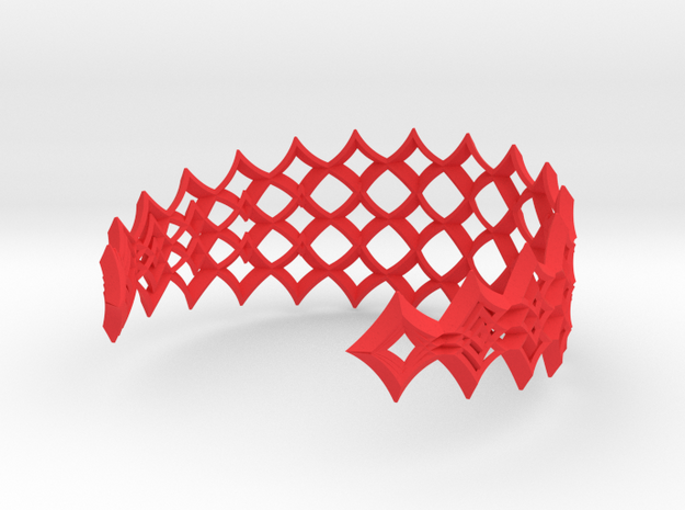 haarband03 in Red Processed Versatile Plastic