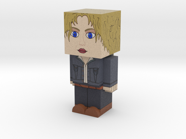 River Song  (Doctor Who) in Full Color Sandstone