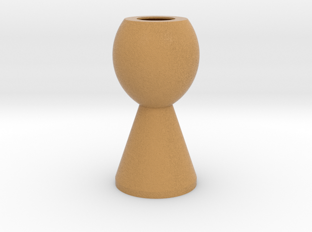 Flower Vase_6 in Full Color Sandstone