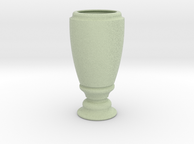 Flower Vase_3 in Full Color Sandstone