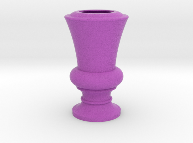 Flower Vase_20 in Full Color Sandstone