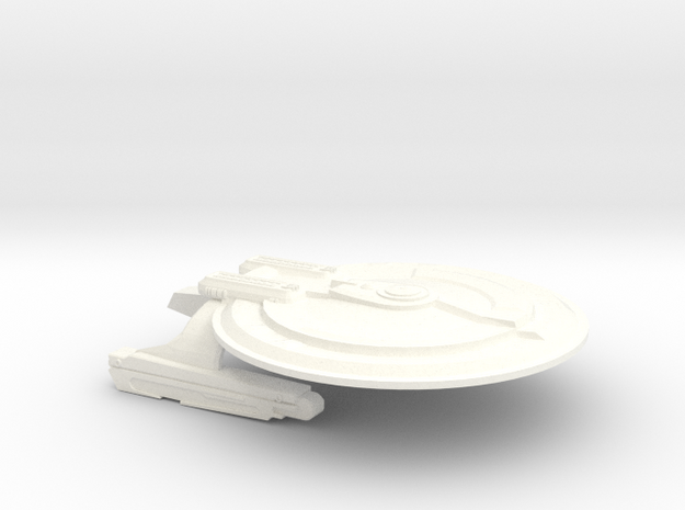 USS Epic (Refit) in White Processed Versatile Plastic
