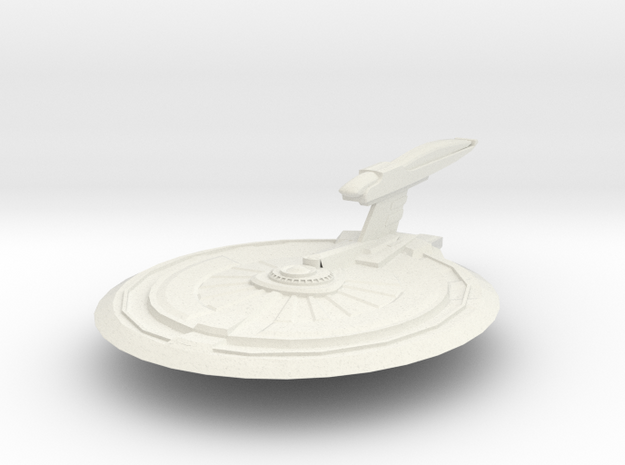 Thoth Class Destroyer in White Natural Versatile Plastic