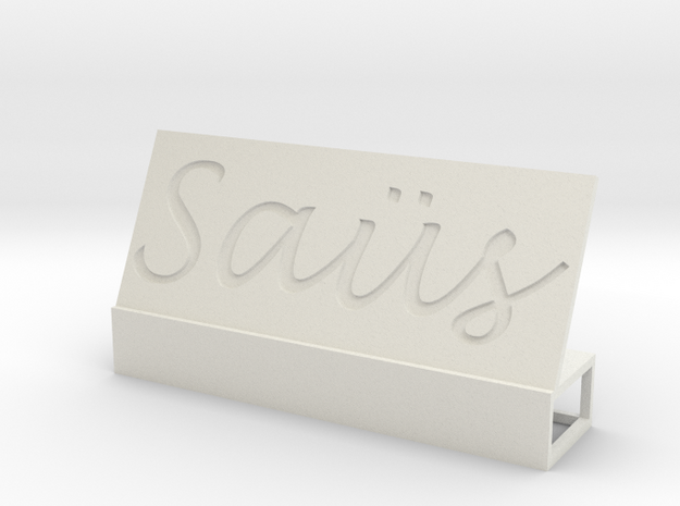 Saüs V.2 in White Natural Versatile Plastic