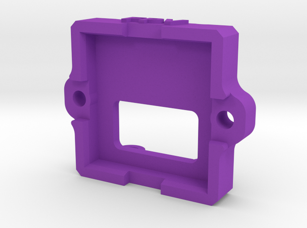 520TVL 3-5V Cam Housing Part02 V4 in Purple Processed Versatile Plastic