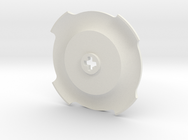 U406 Rimcover Small in White Natural Versatile Plastic