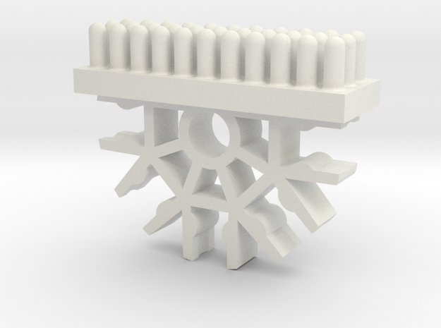 K'Nex to Krinkles uck 03f04m in White Natural Versatile Plastic