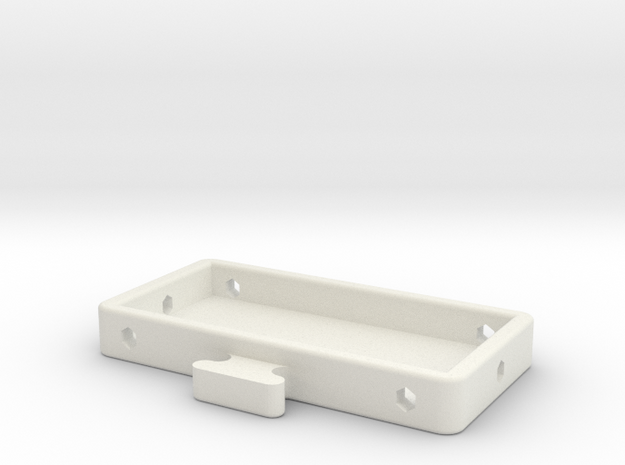 GoPro Iso Rubber Band Style Top Piece in White Natural Versatile Plastic