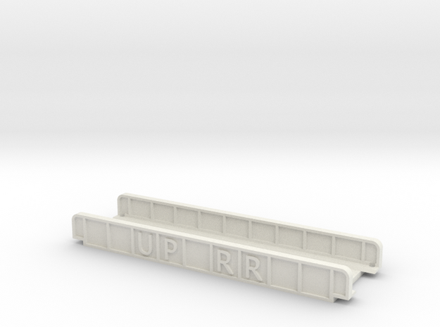 UP RR 110mm SINGLE TRACK VIADUCT in White Natural Versatile Plastic