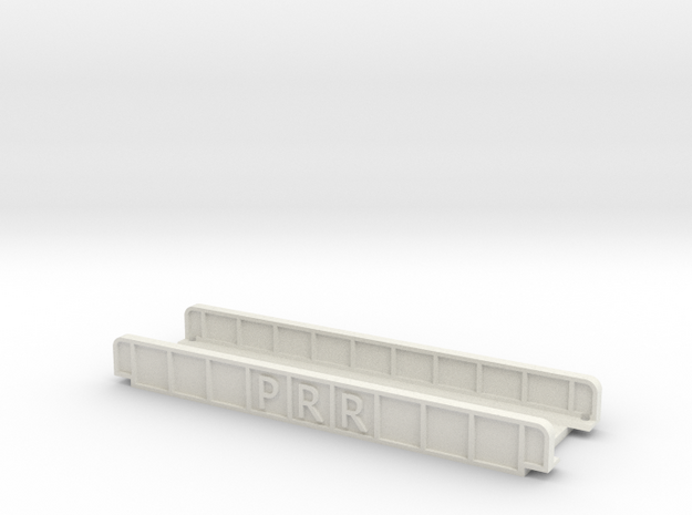 PRR  110mm SINGLE TRACK in White Natural Versatile Plastic