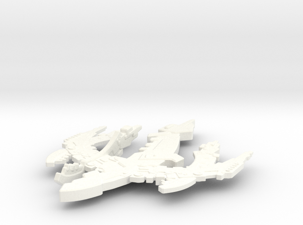 Breen Type V Frigate in White Processed Versatile Plastic